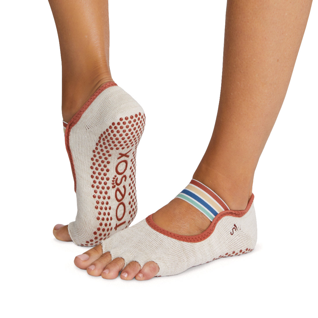 TOESOX Half Toe Mia Grip Socks